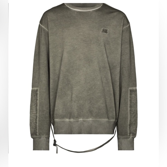 HELMUT LANG
washed military crewneck sweatshirt - Picture 1 of 8